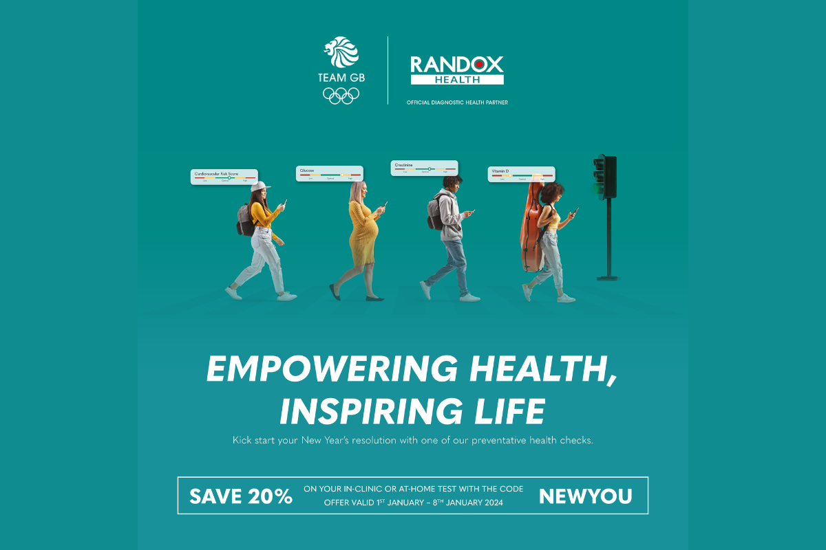 Randox New Year promotion Glasgow Chamber of Commerce