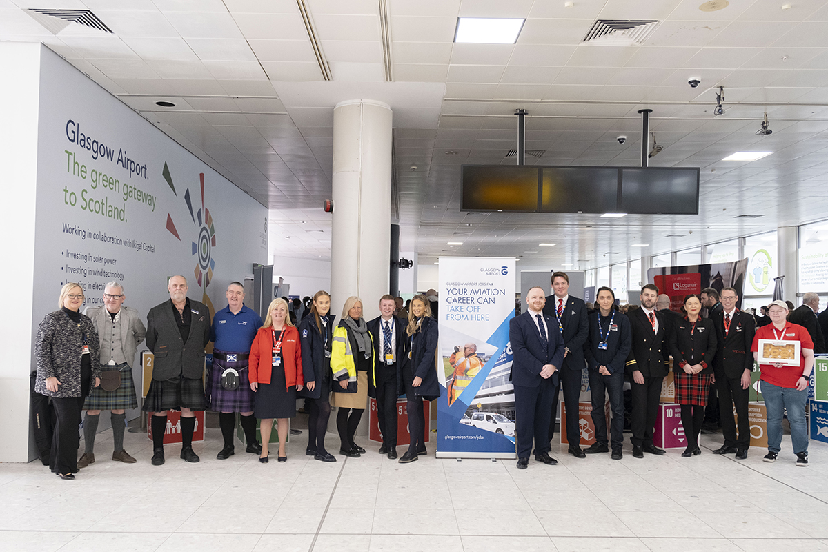 Over 500 employment opportunities arriving at the Glasgow Airport Jobs
