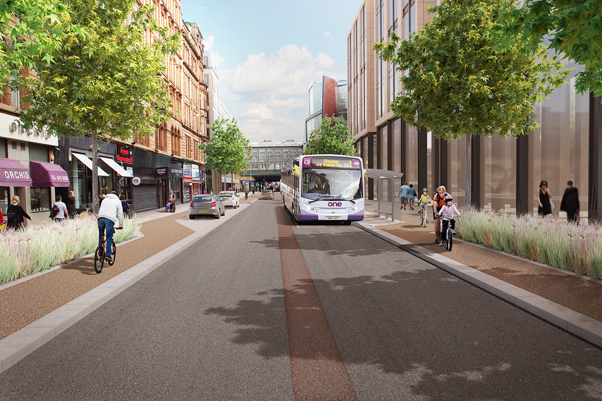 £5.827 million contract awarded for Argyle Street West Avenue in