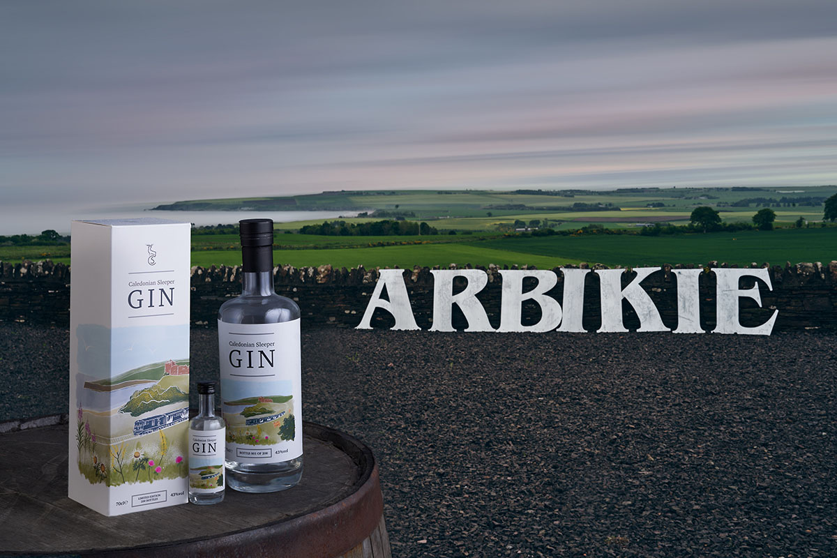 Caledonian Sleeper and Arbikie Highland Estate launch limited edition
