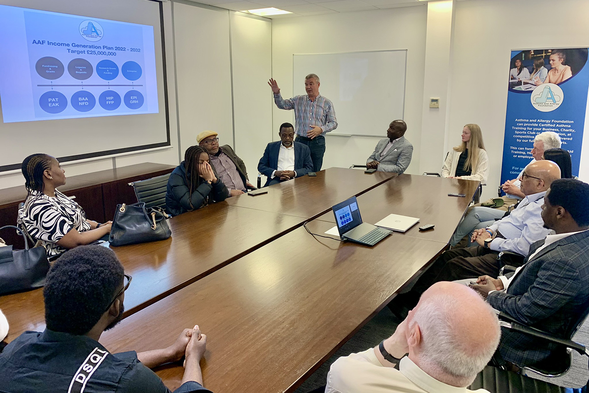 Asthma and Allergy Foundation unveils new city centre office in